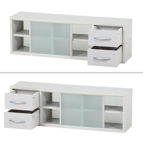 両側から取り出せるカウンター上収納 (幅90cm OAKWH) 9枚目画像