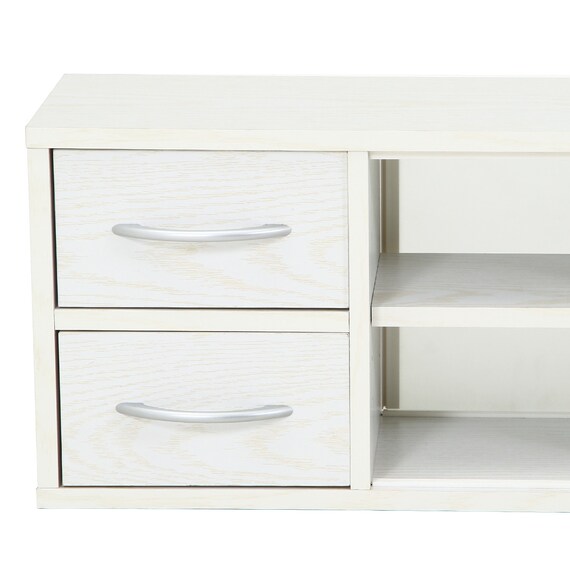 両側から取り出せるカウンター上収納 (幅90cm OAKWH) 17枚目画像