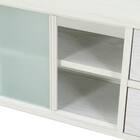 両側から取り出せるカウンター上収納 (幅90cm OAKWH) 20枚目画像