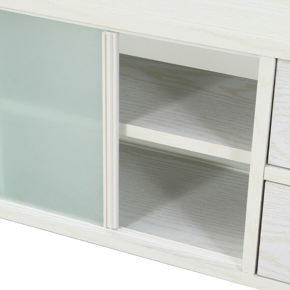 両側から取り出せるカウンター上収納 (幅90cm OAKWH) 20枚目画像