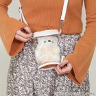 推し活 ぬいぐるみクリアバッグ(オレンジ) 3枚目画像