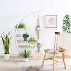 ディスプレイラック アーチ型(ホワイト) 1枚目画像