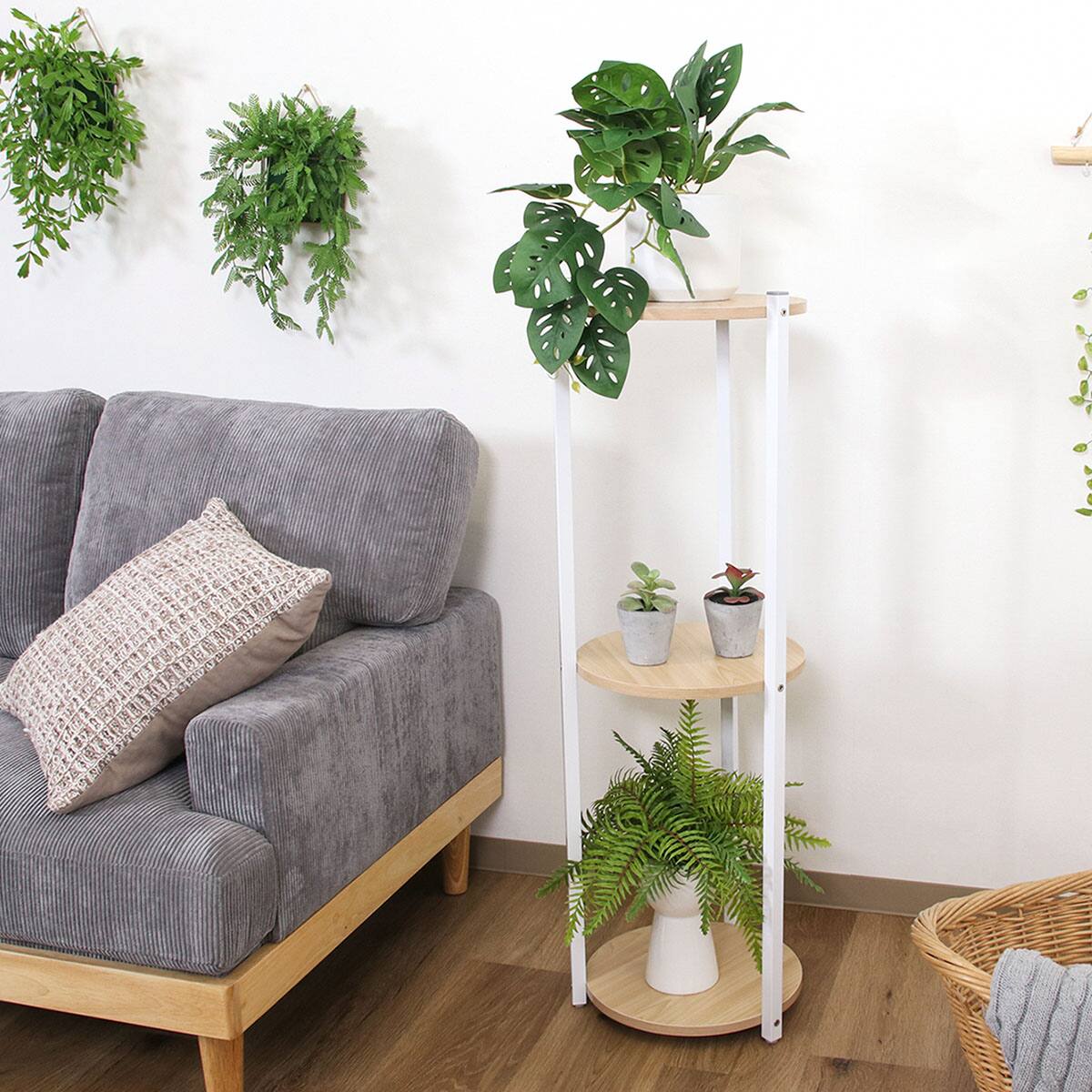 ディスプレイスタンド3段（ホワイト） | ニトリネット【公式】 家具