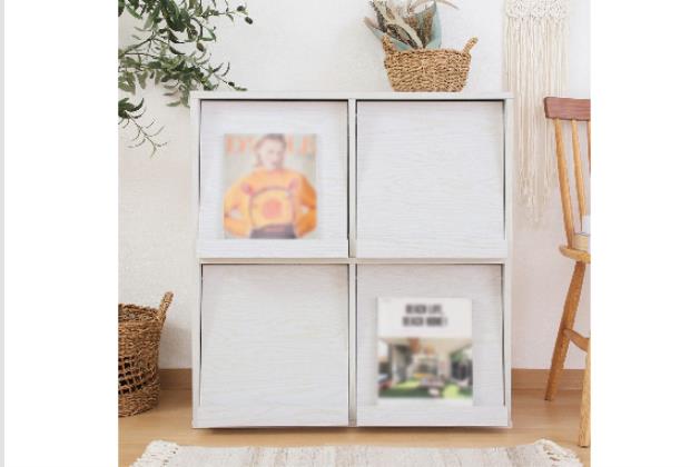 ﾃﾞｨｽﾌﾟﾚｲﾗｯｸ4ﾏｽDP8085ｵｰｸWH | ニトリネット【公式】 家具・インテリア通販