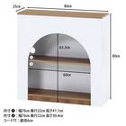 大人かわいいマントルピース (NA/WH) 18枚目画像