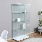 ガラスディスプレイケース (クリアタイプ ホワイト) 1枚目画像