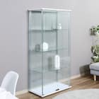 ガラスディスプレイケース (クリアタイプ ホワイト) 1枚目画像