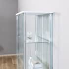 ガラスディスプレイケース (クリアタイプ ホワイト) 3枚目画像