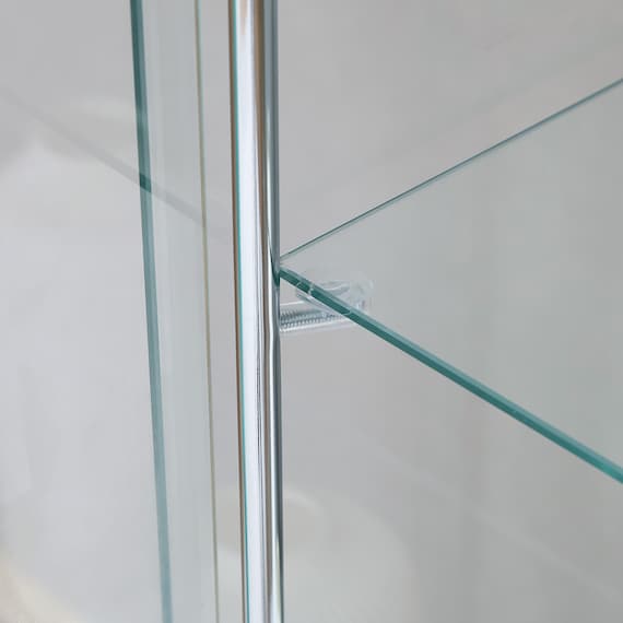 ガラスディスプレイケース (クリアタイプ ホワイト) 5枚目画像