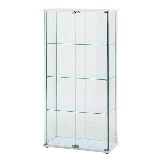 ガラスディスプレイケース (クリアタイプ ホワイト) 17枚目画像