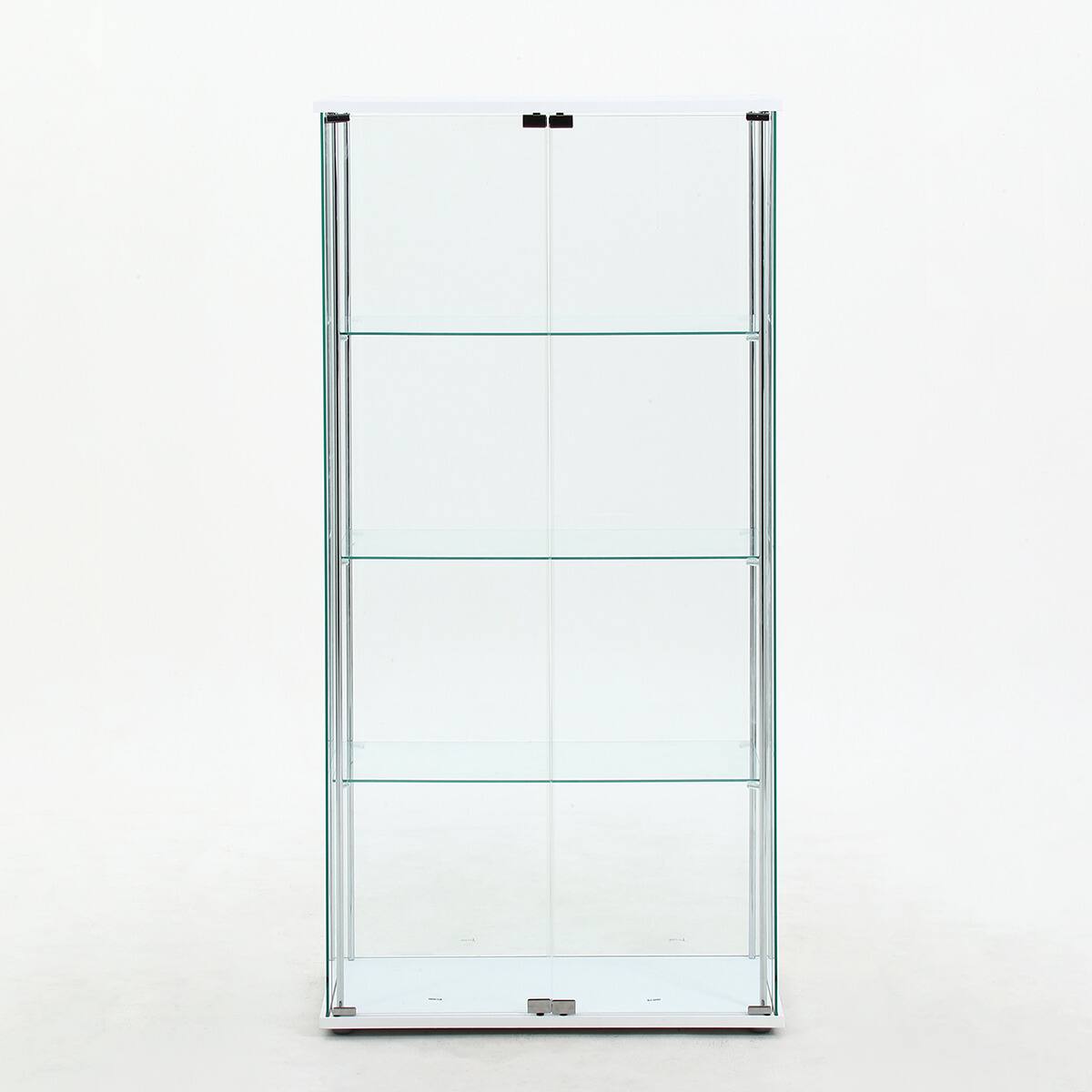 ガラスディスプレイケース (クリアタイプ ホワイト) | ニトリネット
