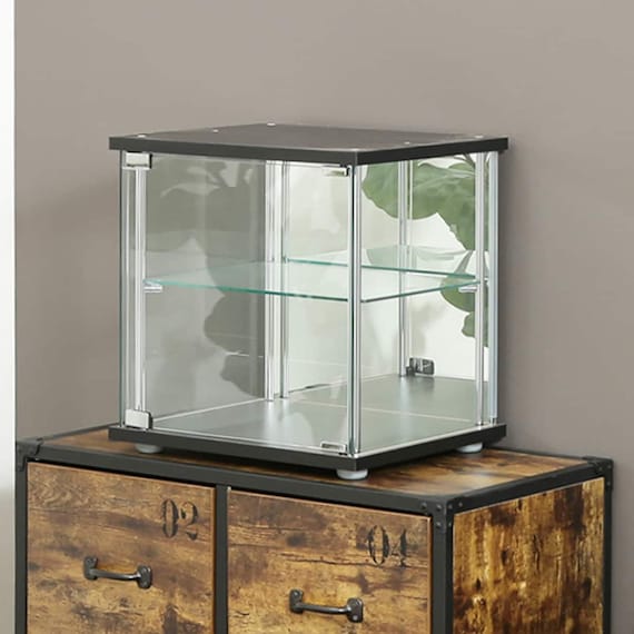 ガラスコレクションボックス (背面ミラー付き) 1枚目画像