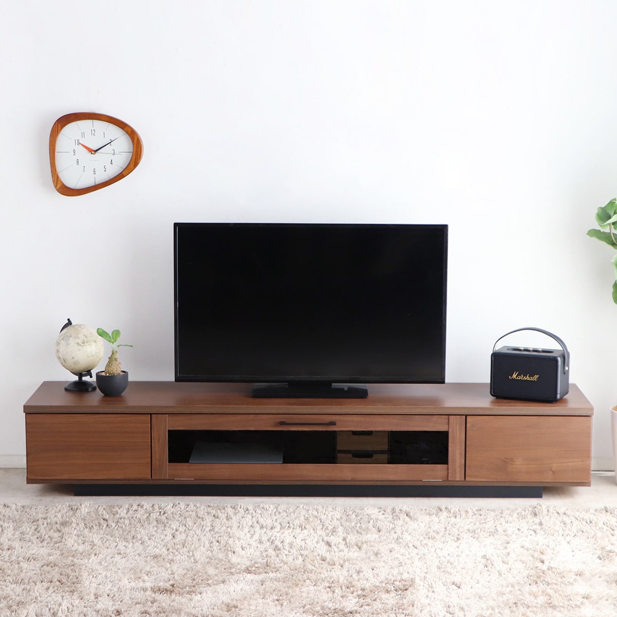 ニトリ　テレビボード　ローボード　欧風　スカイブルー ニトリ テレビボード ローボード 欧風 スカイブルー