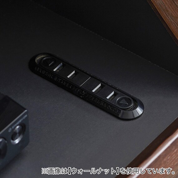 カウンター下にも収まるサイドボード (幅80cm GY) 3枚目画像