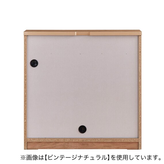 カウンター下にも収まるサイドボード (幅80cm GY) 7枚目画像