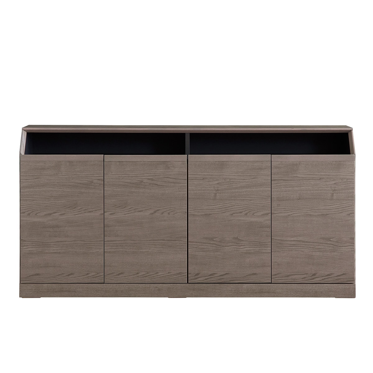 サイドボード カウンター下にも収まるサイドボード (幅160cm GY) | ニトリ