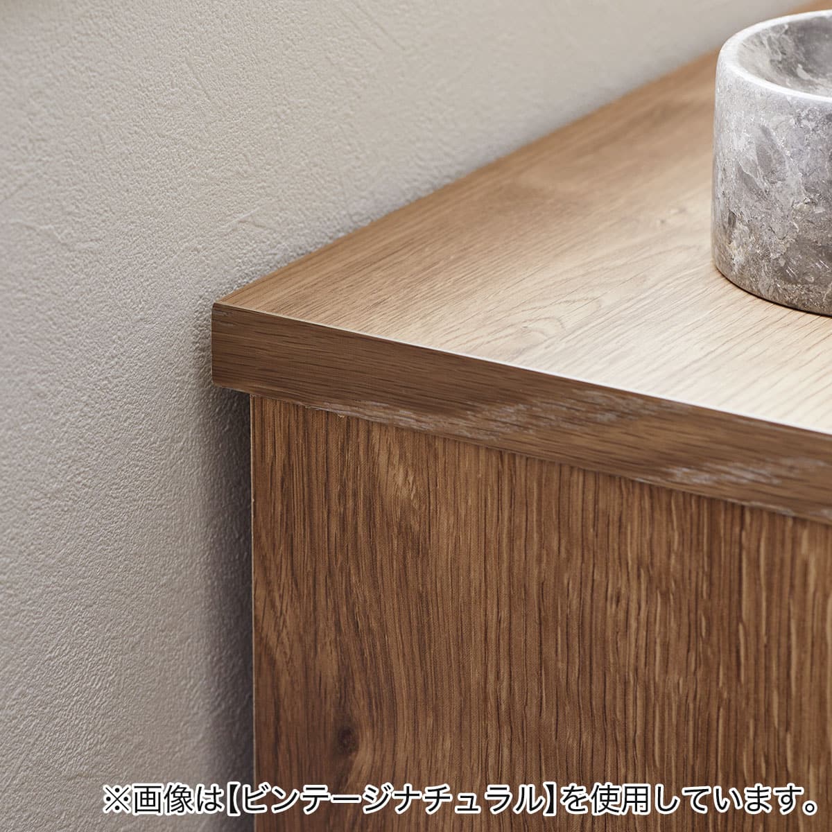 カウンター下にも収まるサイドボード (引き出しタイプ 幅40cm GY