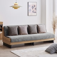 【ごろ寝ソファ 幅199cm専用】らくらくカバー (シェニール織)