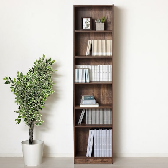 らくらく組立文庫本本棚(幅45cm DBR) 2枚目画像