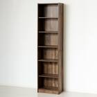 らくらく組立文庫本本棚(幅45cm DBR) 3枚目画像