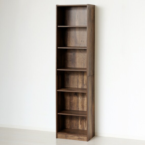 らくらく組立文庫本本棚(幅45cm DBR) 3枚目画像