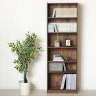 らくらく組立文庫本本棚(幅60cm DBR) 2枚目画像