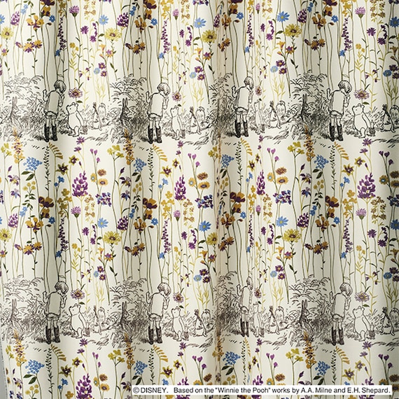 (1枚入り)ディズニーカーテン ガーデンプレイス 100X135 PU 1枚目画像