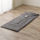 クッションにもなる寝袋(グレー) 1枚目画像