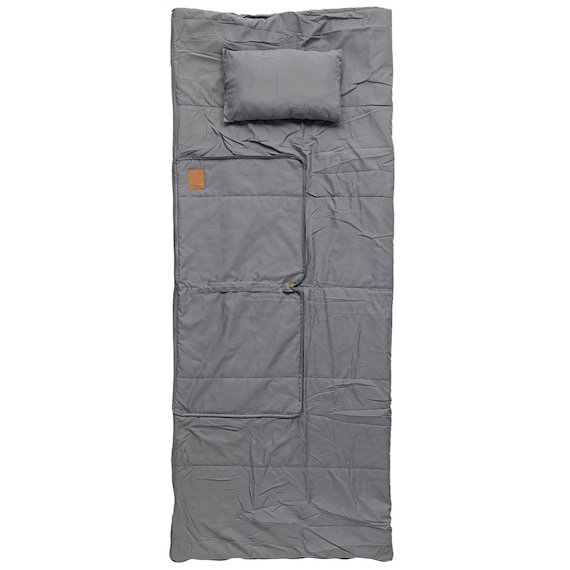 クッションにもなる寝袋(グレー) 9枚目画像