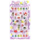 たまごあしのぷっくりシール スイーツ(VRK3346) 1枚目画像