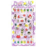 たまごあしのぷっくりシール スイーツ(VRK3346)