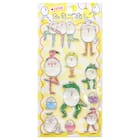 たまごあしのぷっくりシール おめかし(VRK3342) 1枚目画像