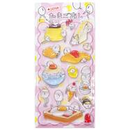 たまごあしのぷっくりシール フード(VRK3342)