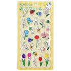 たまごあしのぷっくりシール フラワー(VRK3346) 1枚目画像