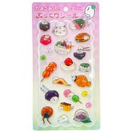 たまごあしのぷっくりシール 和菓子(VRK3346)