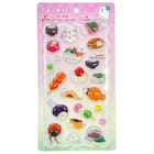 たまごあしのぷっくりシール 和菓子(VRK3346) 1枚目画像