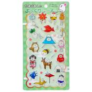 たまごあしのぷっくりシール ニッポン(VRK3346)