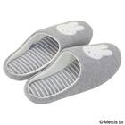 刺繍ルームシューズ(ミッフィー グレー) 7枚目画像