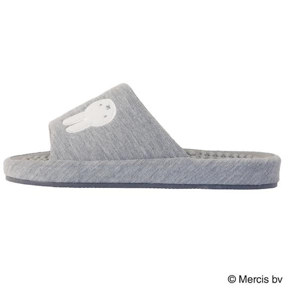 足つぼスリッパ(ミッフィー グレー) 4枚目画像