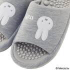 足つぼスリッパ(ミッフィー グレー) 6枚目画像