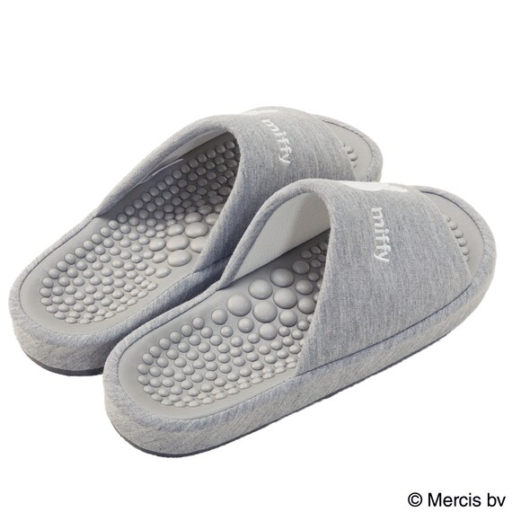 足つぼスリッパ(ミッフィー グレー) 7枚目画像