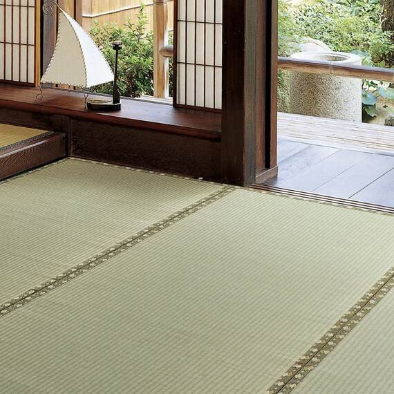 【国産】い草カーペット 琥珀 (江戸間 3畳) 1枚目画像