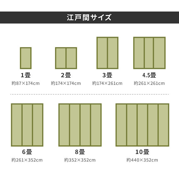 い草カーペット 備前 (三六間 8畳) 13枚目画像