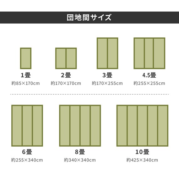い草カーペット 雅 (三六間 6畳) 14枚目画像