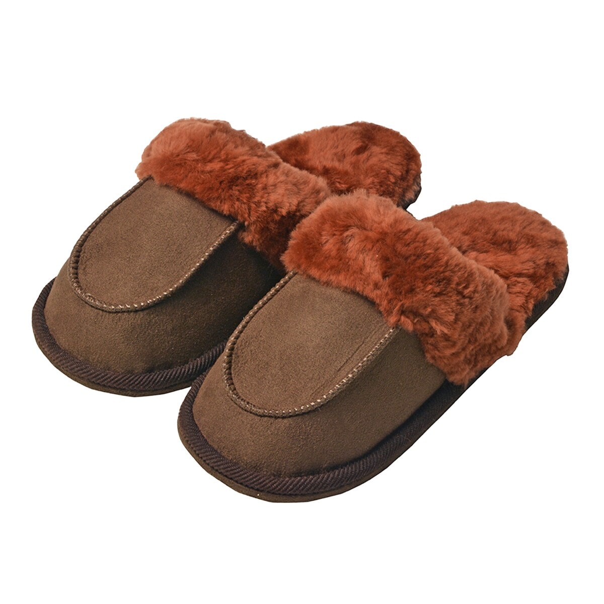 天然ムートン】スリッパ S-1808 2足セット(ブラウン) | ニトリネット