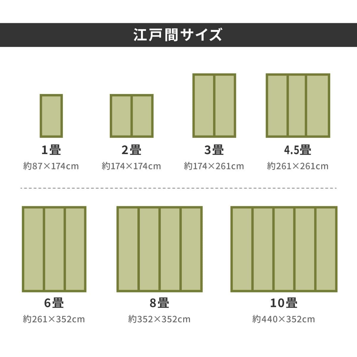 国産】い草カーペット 天草 (江戸間 3畳) | ニトリネット【公式】 家具