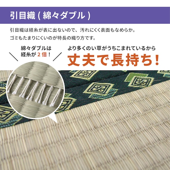 い草カーペット 雅 (団地間 6畳) 10枚目画像