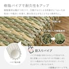 い草×PP置き畳 綾瀬 3枚セット(ナチュラル) 8枚目画像