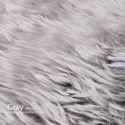 【天然ムートン】シートクッション 四角 2枚セット(グレー) 9枚目画像