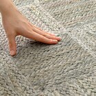 天然ジュートラグ トロン 120×180cm(グレー) 9枚目画像